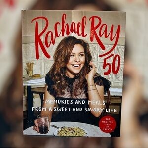 Rachael Ray 50 Memories and Meals cookbook